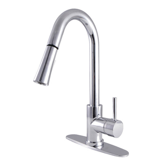 Concord Pull-Down Kitchen Faucet in Polished Chrome