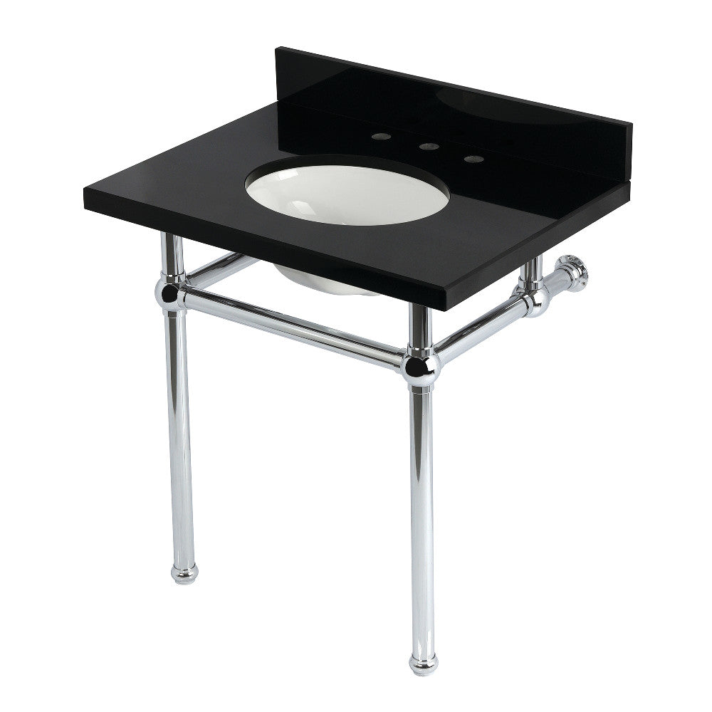 Templeton 30 Inch Console Sink in Polished Chrome