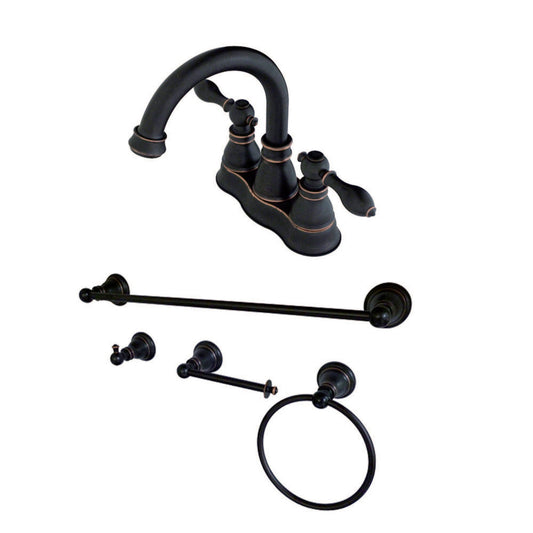 American Classic 4 Inch Centerset Bathroom Faucet in Naples Bronze