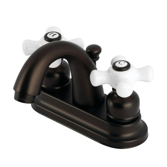 Restoration 4 Inch Centerset Bathroom Faucet in Oil Rubbed Bronze
