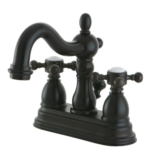 Heritage 4 Inch Centerset Bathroom Faucet in Oil Rubbed Bronze