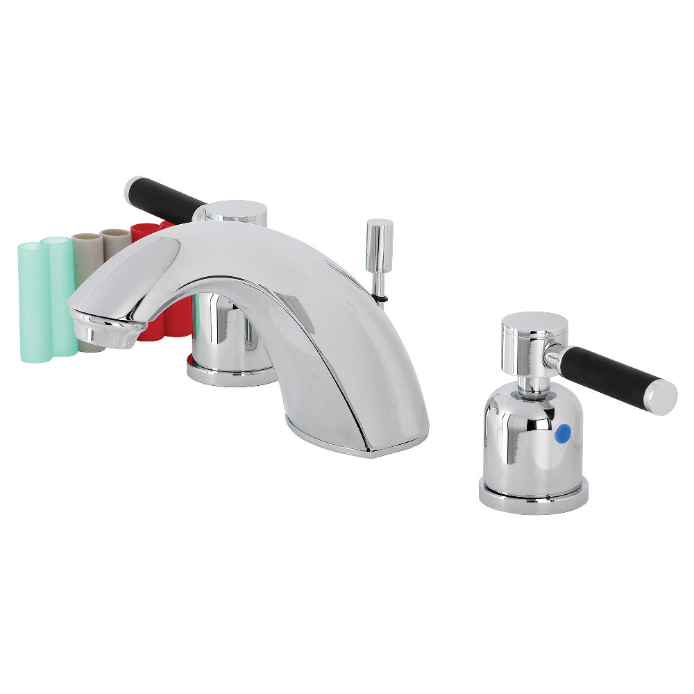 Kaiser Widespread Bathroom Faucet in Polished Chrome