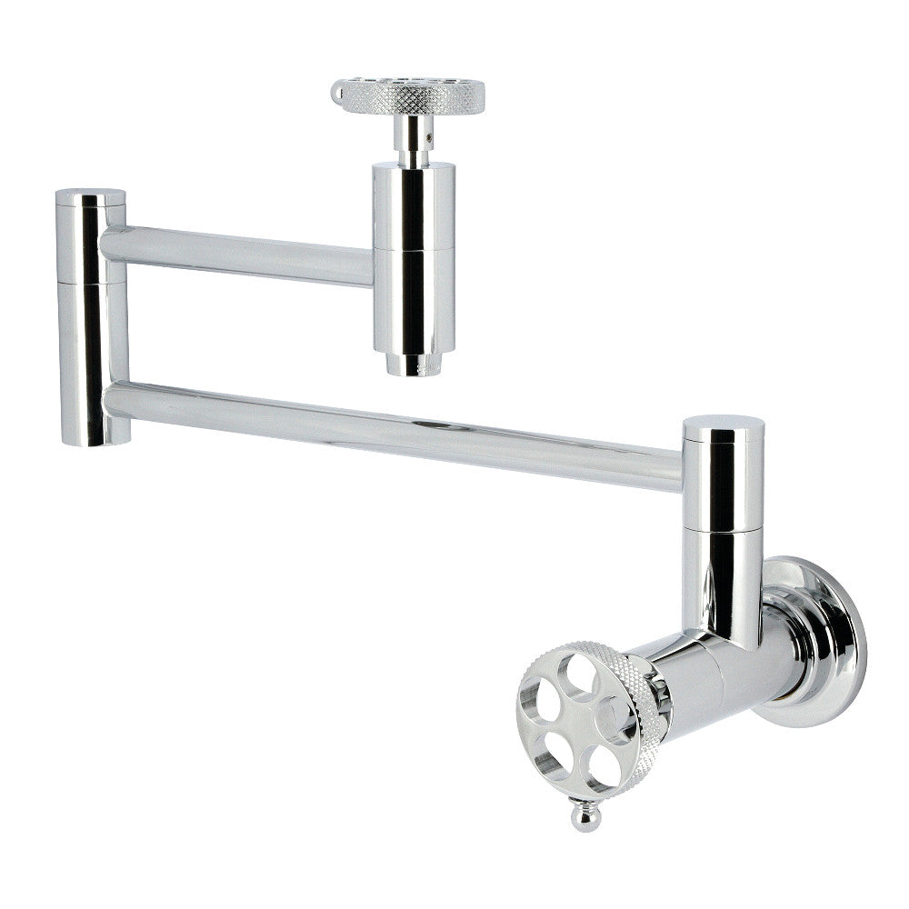 Webb Pot Filler Faucet in Polished Chrome