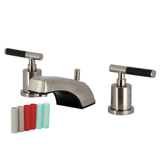 Kaiser Widespread Bathroom Faucet in Brushed Nickel