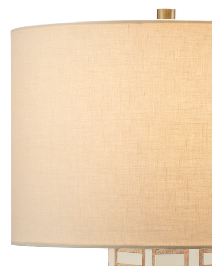 Aarna Cream Table Lamp