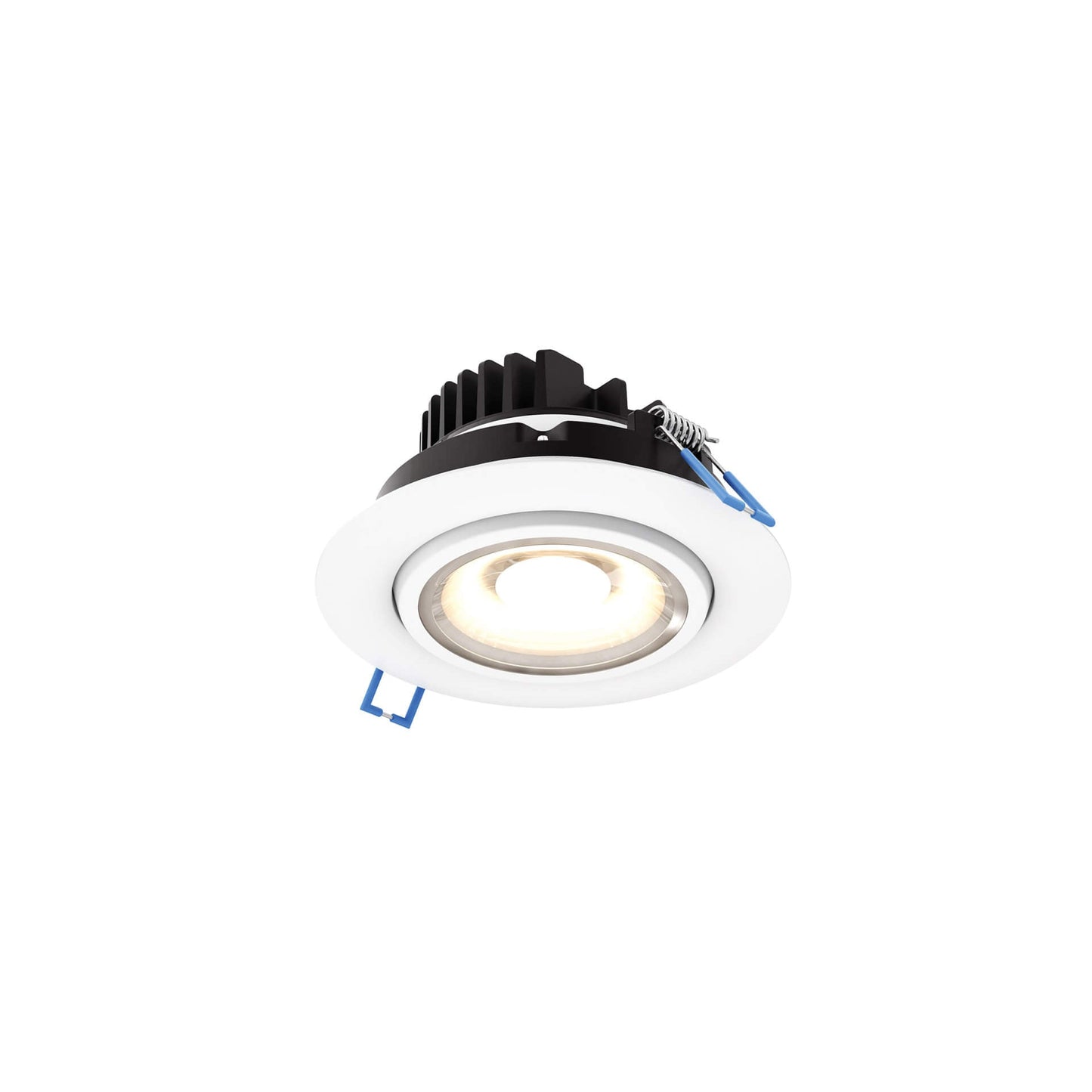 4 Inch Round Recessed LED Gimbal Light in 5CCT