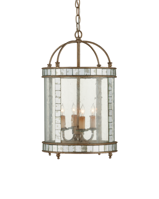 Corsica Small Silver Lantern