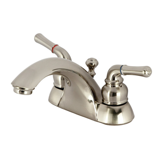Naples 4 Inch Centerset Bathroom Faucet in Brushed Nickel