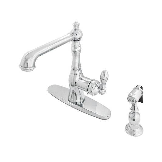 American Classic One Handle Kitchen Faucet in Polished Chrome
