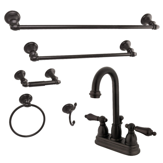 4 Inch Centerset Bathroom Faucet in Oil Rubbed Bronze