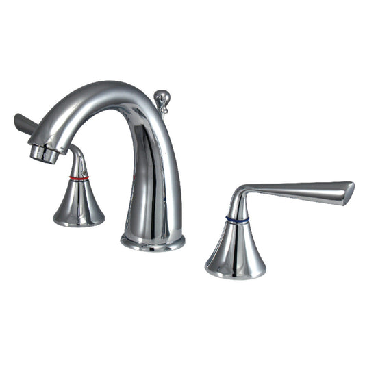 Silver Sage Widespread Bathroom Faucet in Polished Chrome