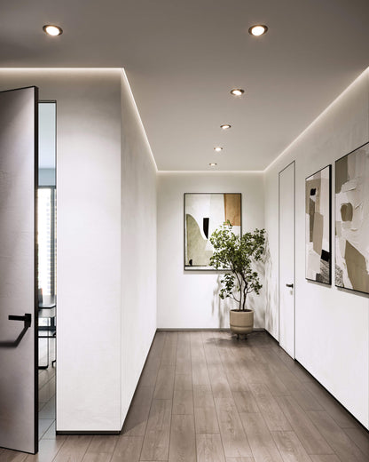 Multi CCT Round gimbal recessed light