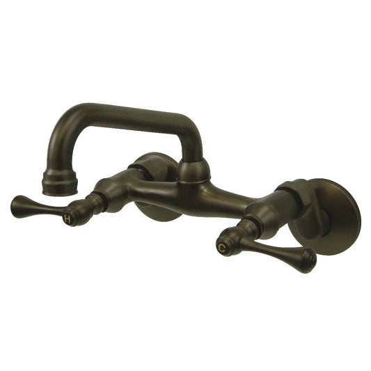 Kingston Wall Mount Kitchen Faucet in Oil Rubbed Bronze