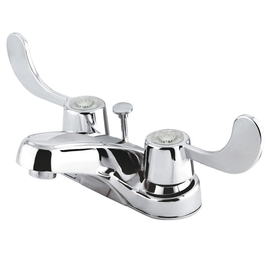 Vista 4 Inch Centerset Bathroom Faucet in Polished Chrome