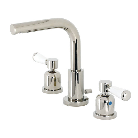 Paris Widespread Bathroom Faucet in Polished Nickel