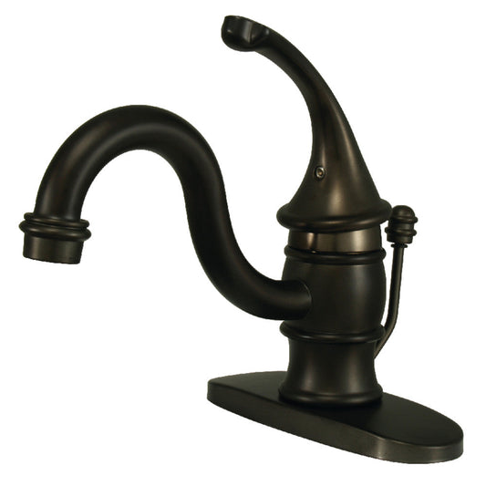 Georgian Single-Hole Bathroom Faucet in Oil Rubbed Bronze