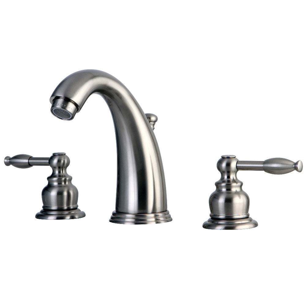Knight Widespread Bathroom Faucet in Brushed Nickel