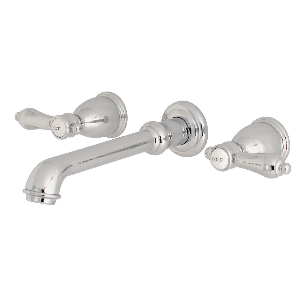Heirloom Wall-Mount Bathroom Faucet in Polished Chrome