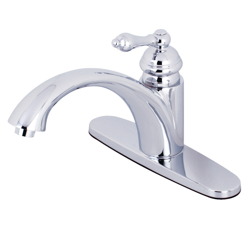 Vintage One Handle Kitchen Faucet in Polished Chrome