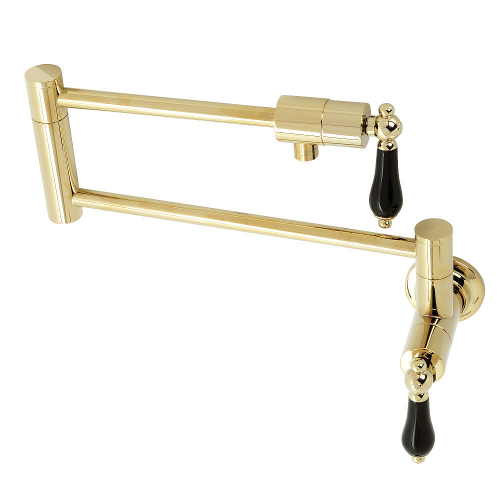 Duchess Pot Filler Faucet in Polished Brass