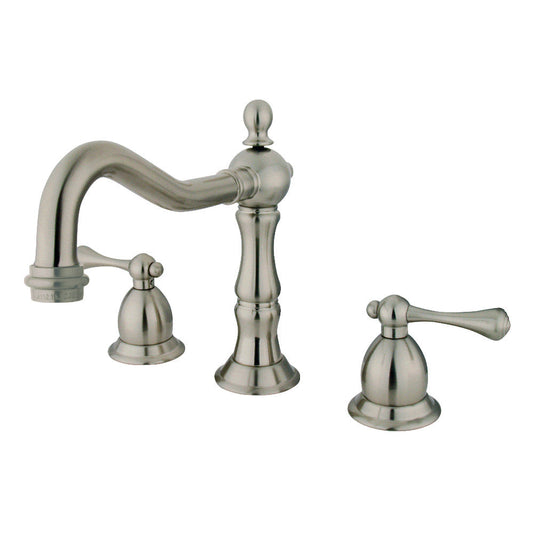Heritage Widespread Bathroom Faucet in Brushed Nickel