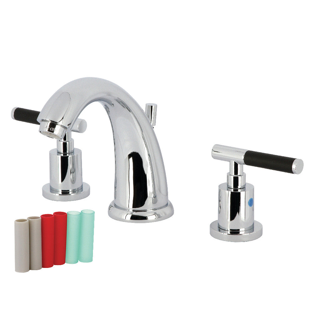 Kaiser Widespread Bathroom Faucet in Polished Chrome