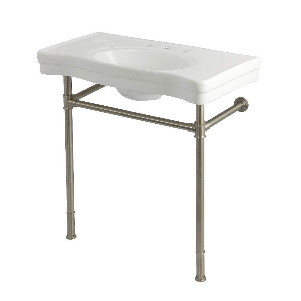 Imperial 35.81 Inch Console Sink in White