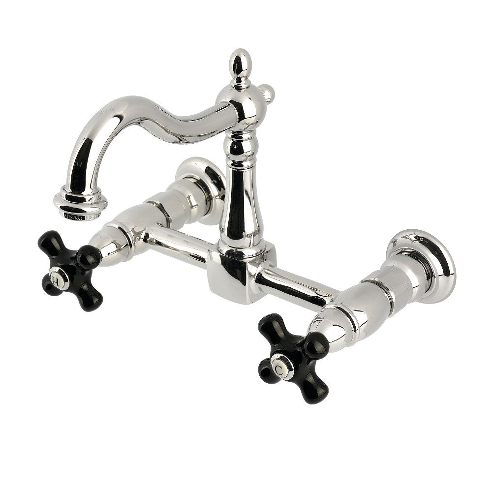 Duchess Wall Mount Kitchen Faucet in Polished Nickel