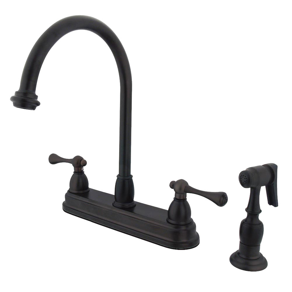 Vintage Centerset Kitchen Faucet in Oil Rubbed Bronze