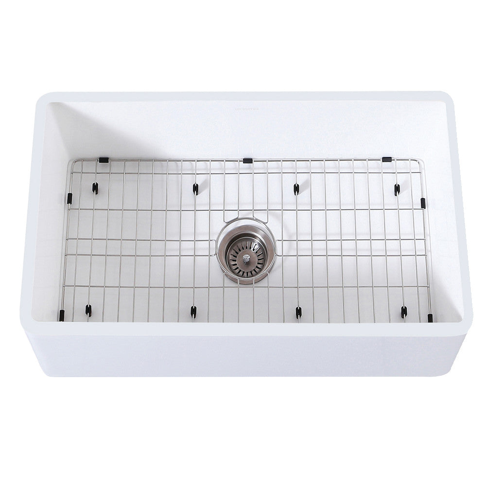 Arcticstone 30 Inch Farmhouse Kitchen Sink in White