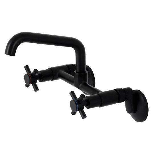 Concord Wall Mount Kitchen Faucet in Matte Black