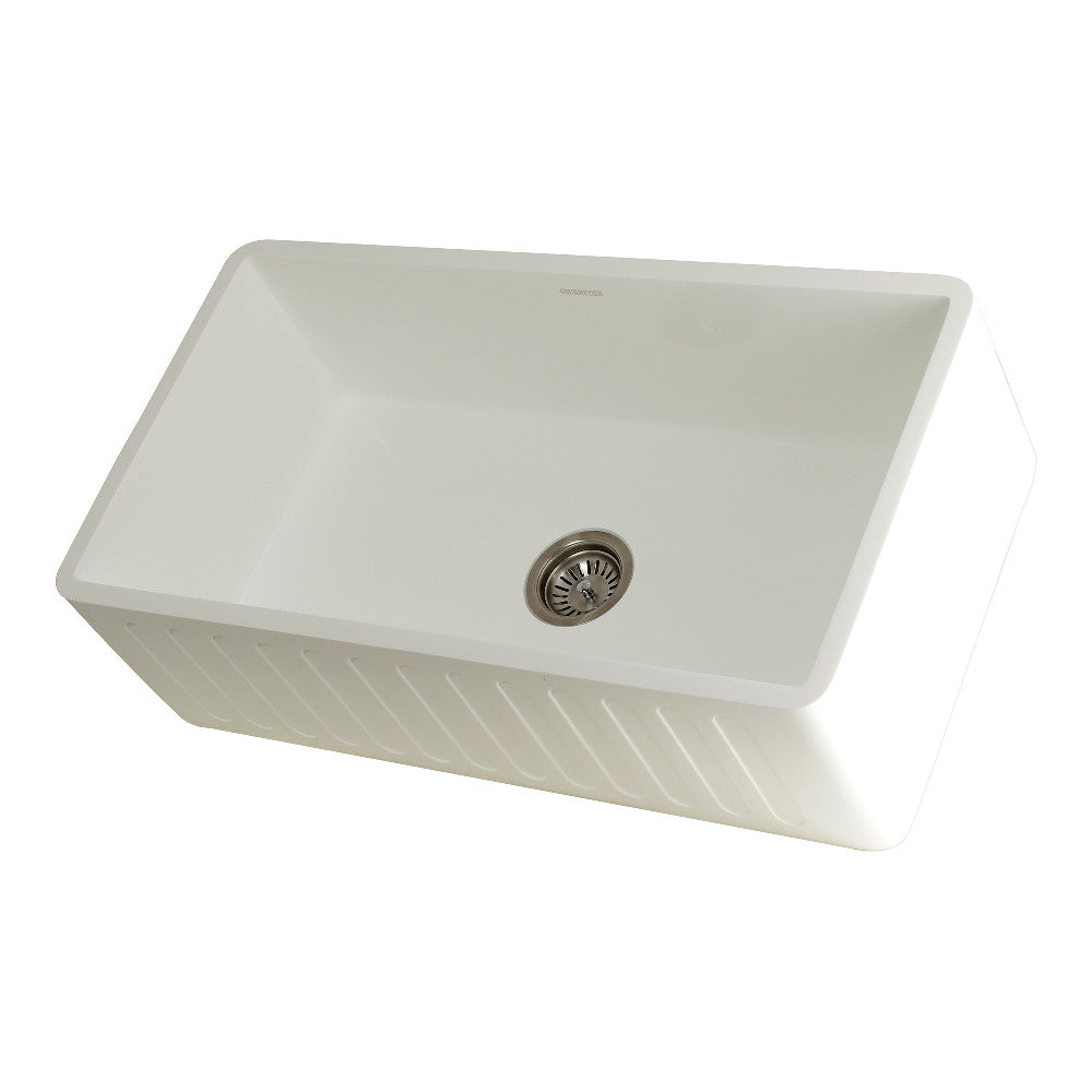 Arcticstone 33 Inch Farmhouse Kitchen Sink in White