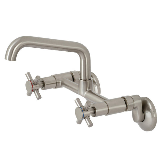 Concord Wall Mount Kitchen Faucet in Brushed Nickel