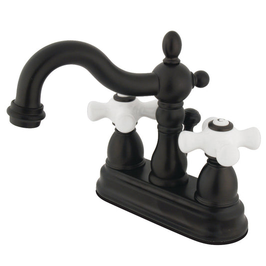Heritage 4 Inch Centerset Bathroom Faucet in Oil Rubbed Bronze