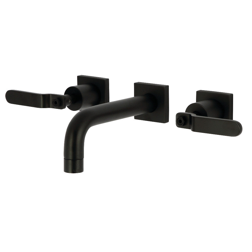 Whitaker Wall-Mount Bathroom Faucet in Matte Black
