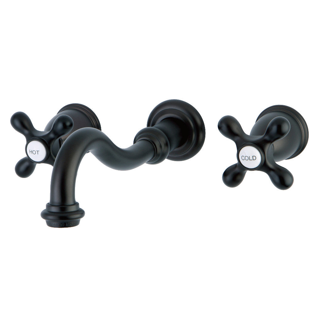Vintage Wall-Mount Bathroom Faucet in Oil Rubbed Bronze