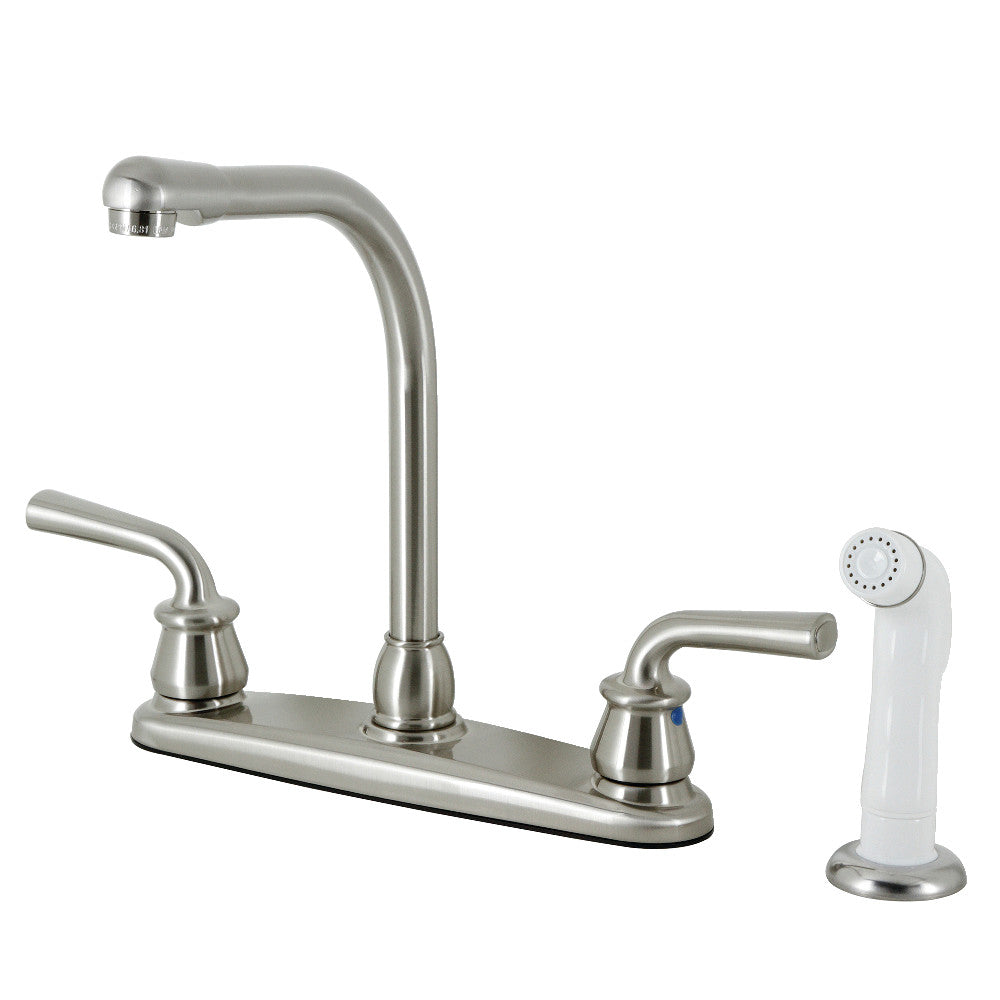 Restoration Centerset Kitchen Faucet in Brushed Nickel