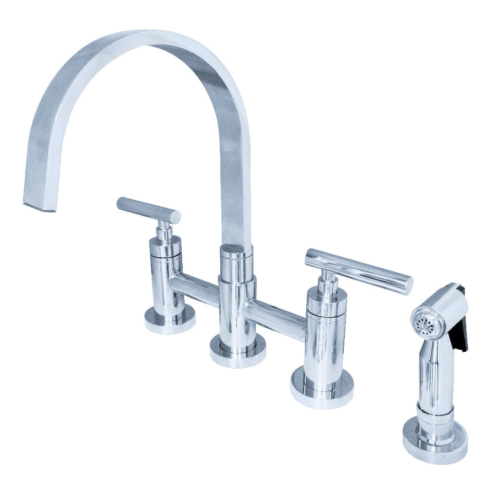 Manhattan Bridge Kitchen Faucet in Polished Chrome