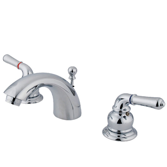 Naples Mini-Widespread Bathroom Faucet in Polished Chrome