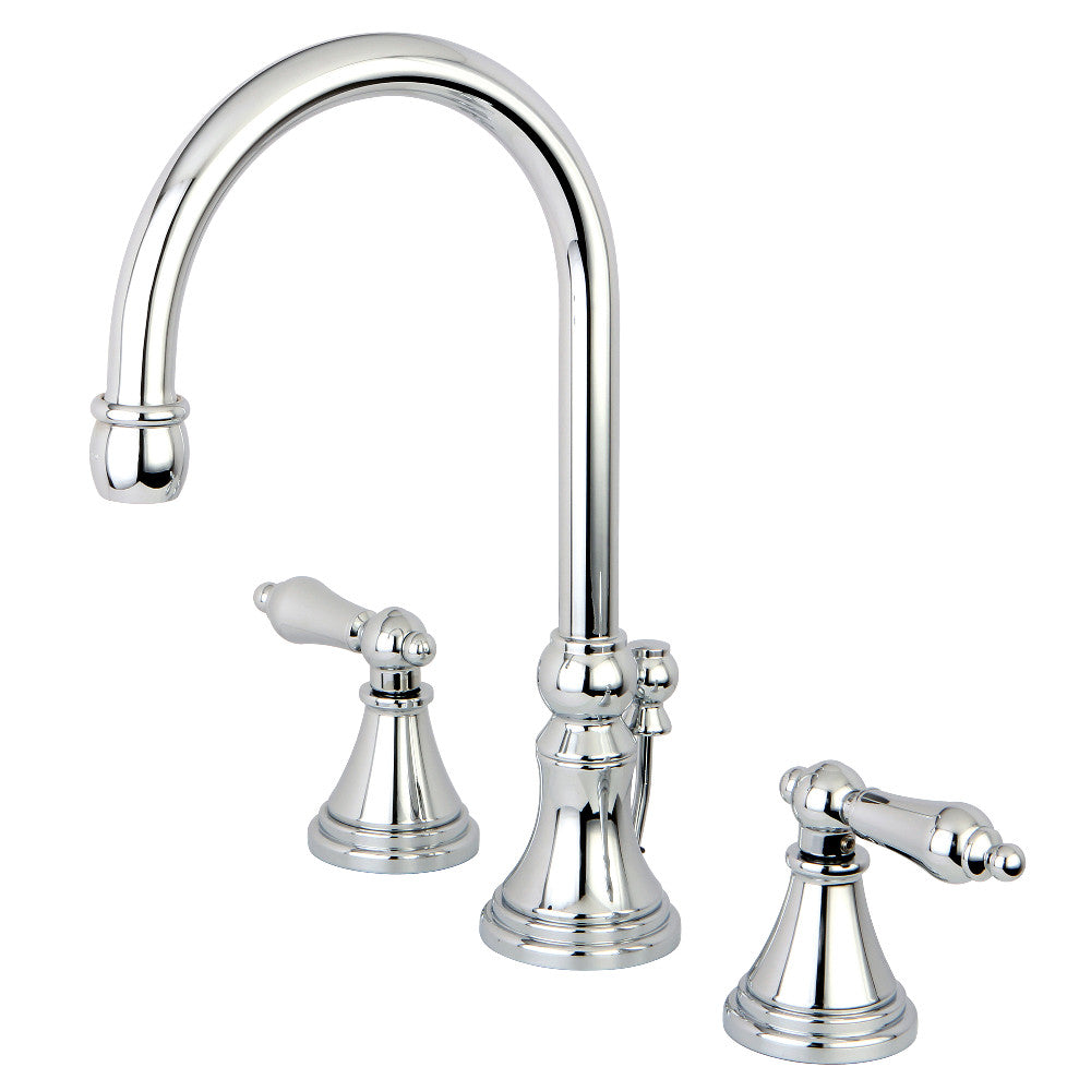 Governor Widespread Bathroom Faucet in Polished Chrome
