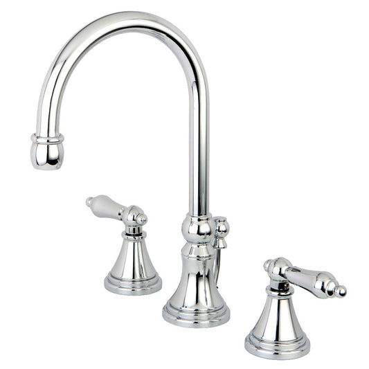 Governor Widespread Bathroom Faucet in Polished Chrome