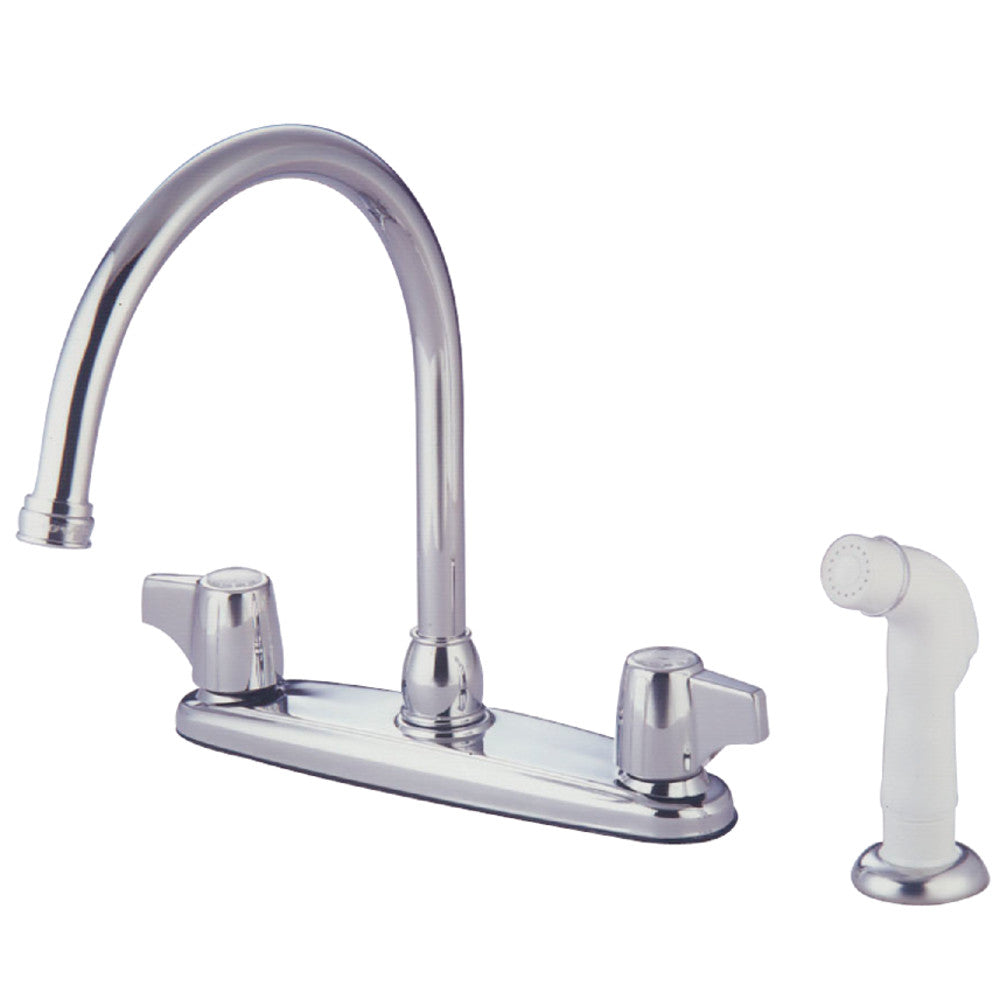 Centerset Kitchen Faucet in Polished Chrome
