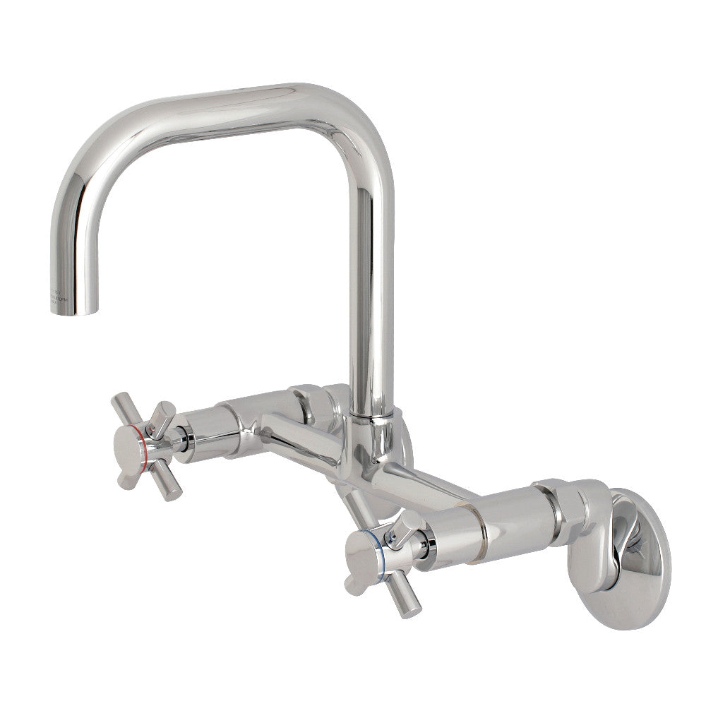 Concord Wall Mount Kitchen Faucet in Polished Chrome