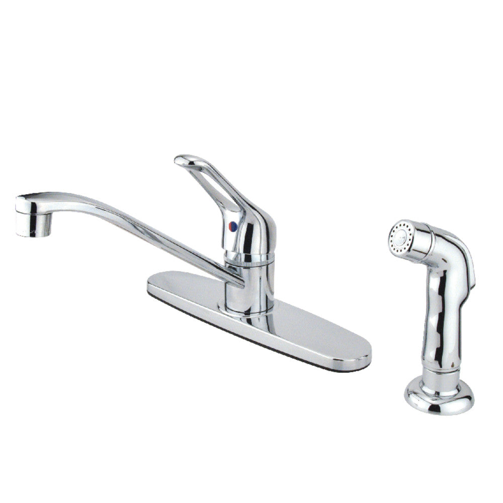 Wyndham Centerset Kitchen Faucet in Polished Chrome