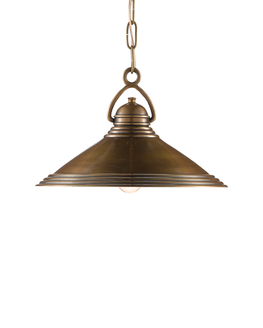 Weybright Brass Pendant