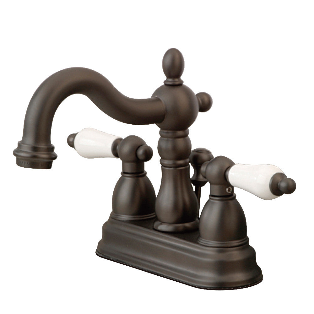 Heritage 4 Inch Centerset Bathroom Faucet in Oil Rubbed Bronze