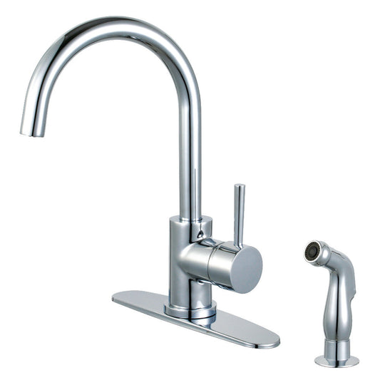 Concord One Handle Kitchen Faucet in Polished Chrome