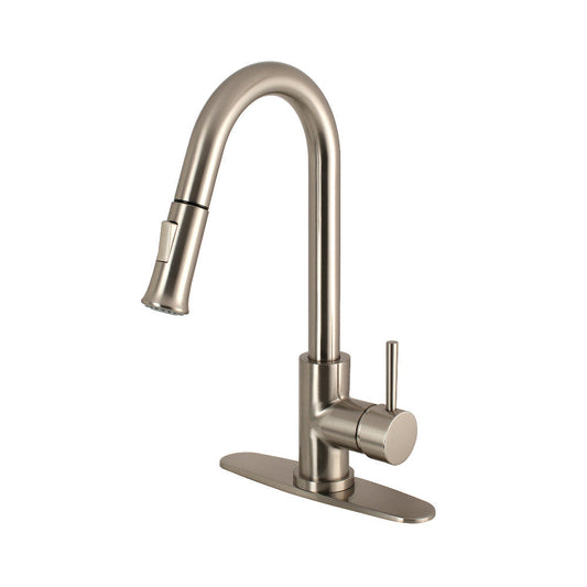 Concord Pull-Down Kitchen Faucet in Brushed Nickel
