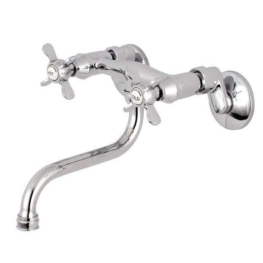Essex Wall-Mount Bathroom Faucet in Polished Chrome