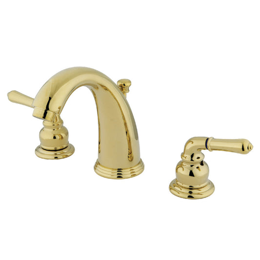 Magellan Widespread Bathroom Faucet in Polished Brass